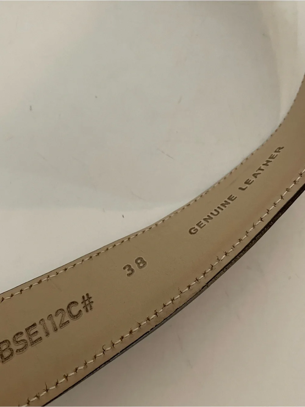 Paul Fredrick Leather Belt